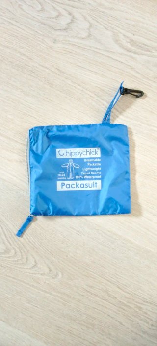 Traje impermeable niño/a Hippychick azul