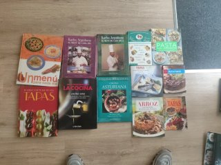 Lote libros de cocina