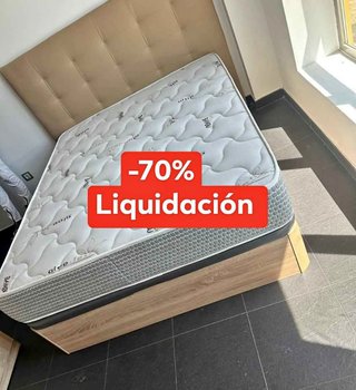Colchón y Canape 70% Liquidación