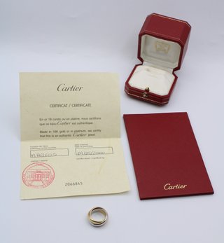 Anillo Cartier Trinity Documentación