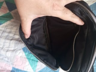 Bolso pequeño Pull&Bear negro