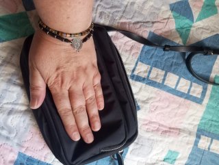 Bolso pequeño Pull&Bear negro