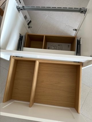 Mueble de baño TÄNNFORSEN blanco