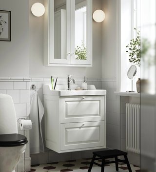 Mueble de baño TÄNNFORSEN blanco