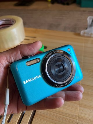 Samsung ES75 Cámara Digital 14.2 MP Azul