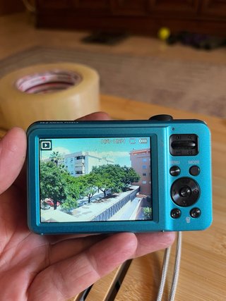 Samsung ES75 Cámara Digital 14.2 MP Azul