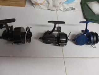 2 carretes de pesca vintage