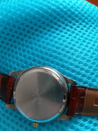 Reloj Golf Green Cuarzo Blanco y Dorado