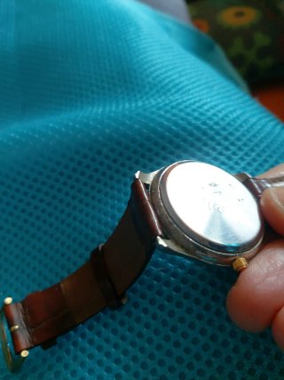 Reloj Golf Green Cuarzo Blanco y Dorado