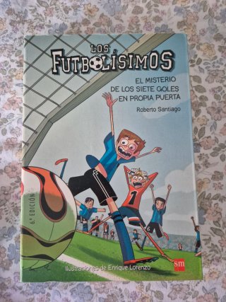 Pack 6 Libros de Los Futbolísimos.