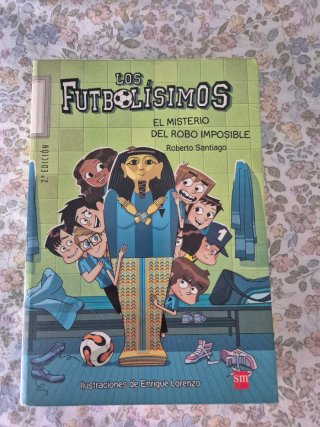 Pack 6 Libros de Los Futbolísimos.