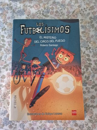 Pack 6 Libros de Los Futbolísimos.