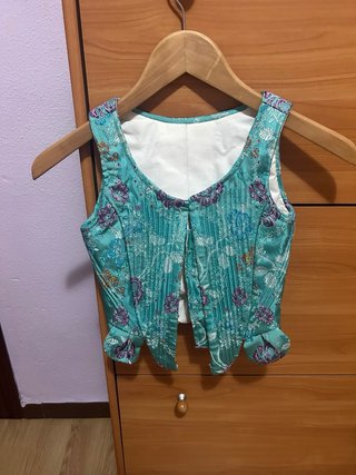 Traje de Fallera Niña Azul