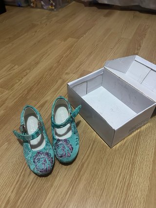 Traje de Fallera Niña Azul
