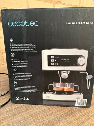 AVERIADO Cafetera Cecotec Power Espresso 20