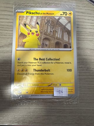 Pikachu at the Museum Jumbo Sellada