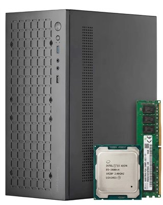 Torre Ordenador Xeon E5-2680v4 16GB RAM SSD 128GB