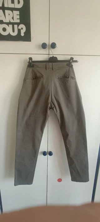 Pantaloni Chino Alcott grigio verde oliva
