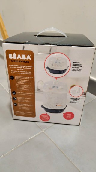 Esterilizador Beaba Steril'Express 2 en 1