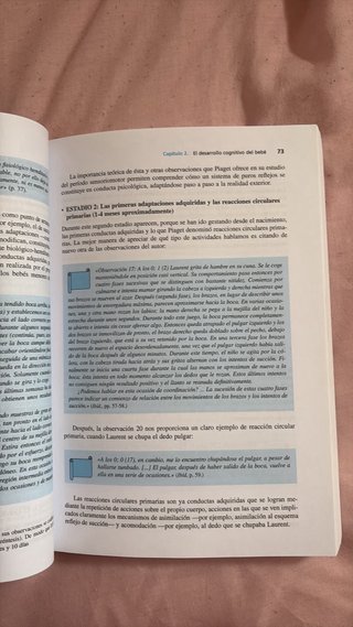 El desarrollo psicológico a lo largo de la vida.