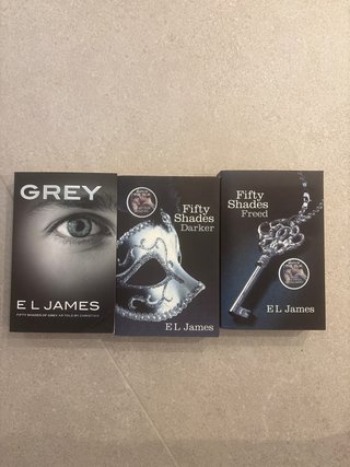Trilogía Cincuenta Sombras (Libros) INGLES