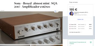Sony SQ Decodificador/Amplificador 200