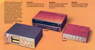 Sony SQ Decodificador/Amplificador 200