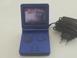 Nintendo Game Boy Advance SP Azul + Cargador