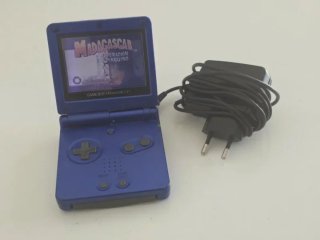 Nintendo Game Boy Advance SP Azul + Cargador