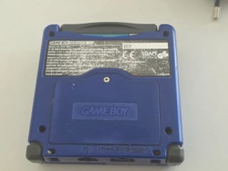 Nintendo Game Boy Advance SP Azul + Cargador