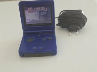Nintendo Game Boy Advance SP Azul + Cargador