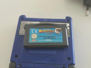 Nintendo Game Boy Advance SP Azul + Cargador