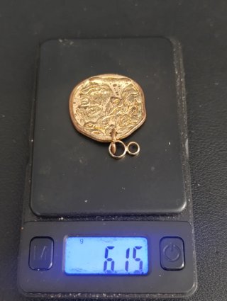 Colgante Moneda Estilo Antiguo Vidal & Vidal