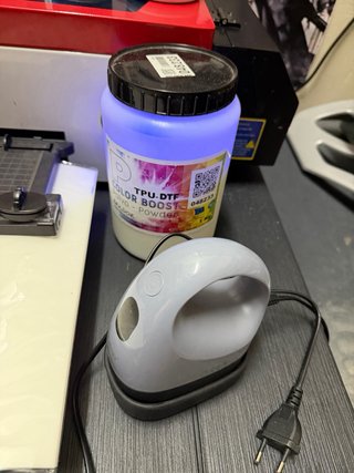 Máquina DTF L1800 con todos sus accesorios