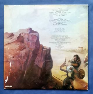 Saxon Crusader LP Francia 1984 Gatefold