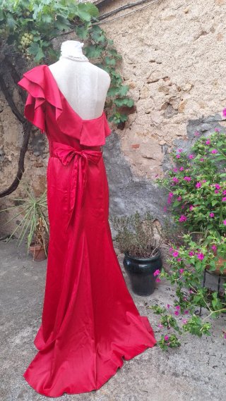 Vestido de fiesta rojo