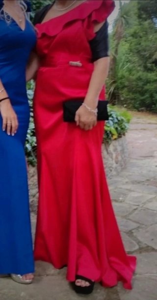 Vestido de fiesta rojo