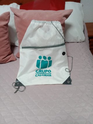 Mochila Quechua Negra y Verde