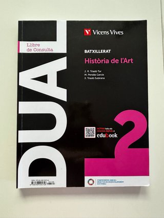 Història de l'Art, Batxillerat 2, Dual Llibre d...