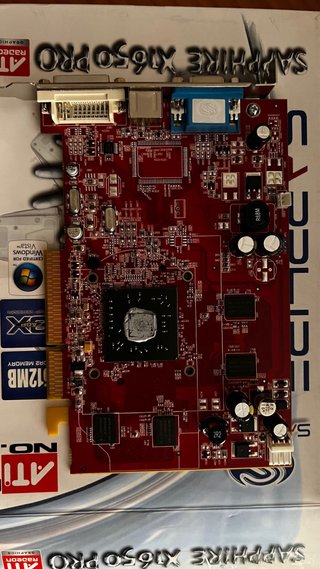 Tarjeta Gráfica Sapphire X1650 Pro 512MB