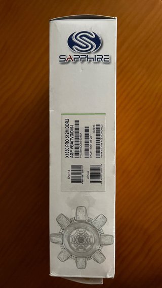 Tarjeta Gráfica Sapphire X1650 Pro 512MB