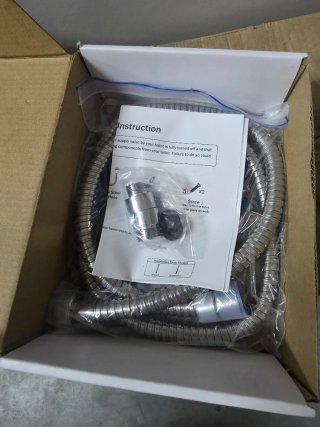 Pulverizador Bidet Mano WEIDMAX Acero Inox