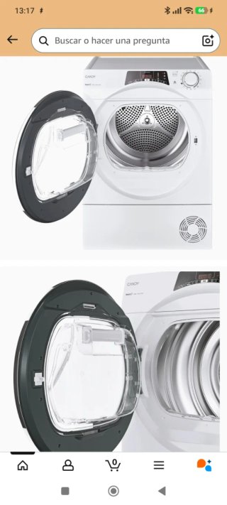 Secadora Candy Rapid 10 kg Wifi