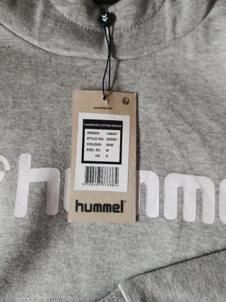 Sudadera Hummel gris con capucha