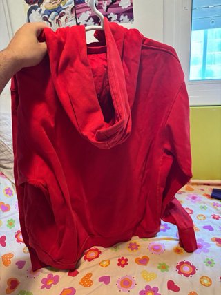 Sudadera Jordan Bulls XL Roja