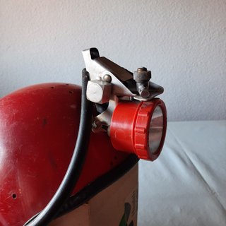 Casco Espeleología con Luz y Carburero