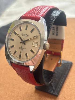 Reloj Mirexal Automático 25 Jewels Incabloc