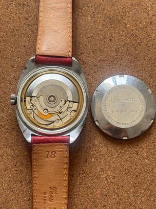Reloj Mirexal Automático 25 Jewels Incabloc