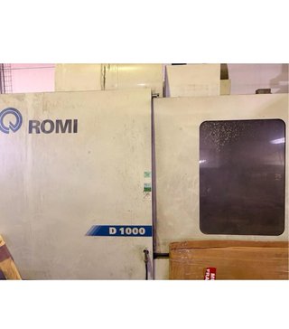 Centro de Mecanizado CNC, es la ROMI D 1000