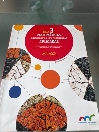 Matemáticas orientadas a las enseñanzas aplicad...